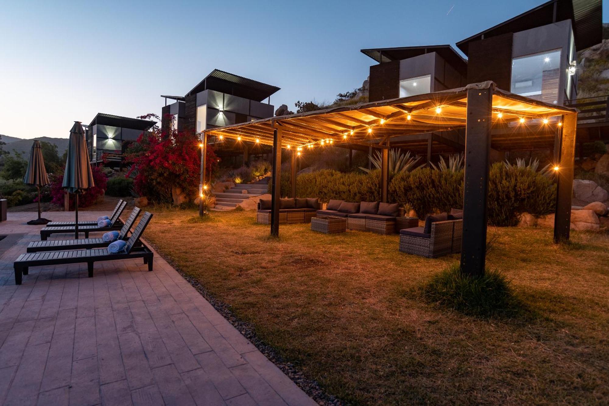 Hotel Atika Retreat Valle de Guadalupe Exterior foto